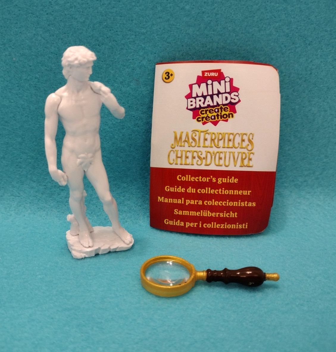 Zuru Mini Brands Create MASTERPIECES Iconic DAVID Statue NEW opened