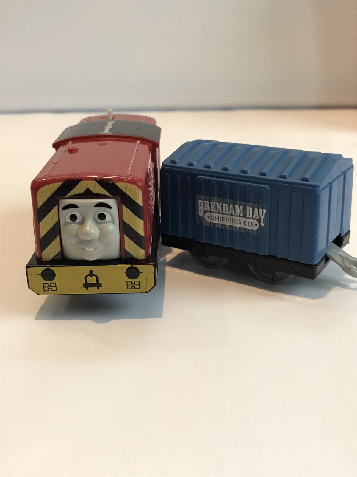 Thomas The Train Trackmaster Motorized Salty Engine & Brendam Train Cab + 2x AAA