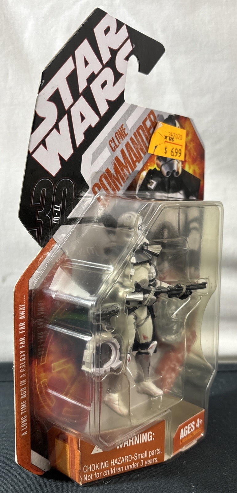 Star Wars 30th Anniversary Basic Figures Clone Commander W/ Coin