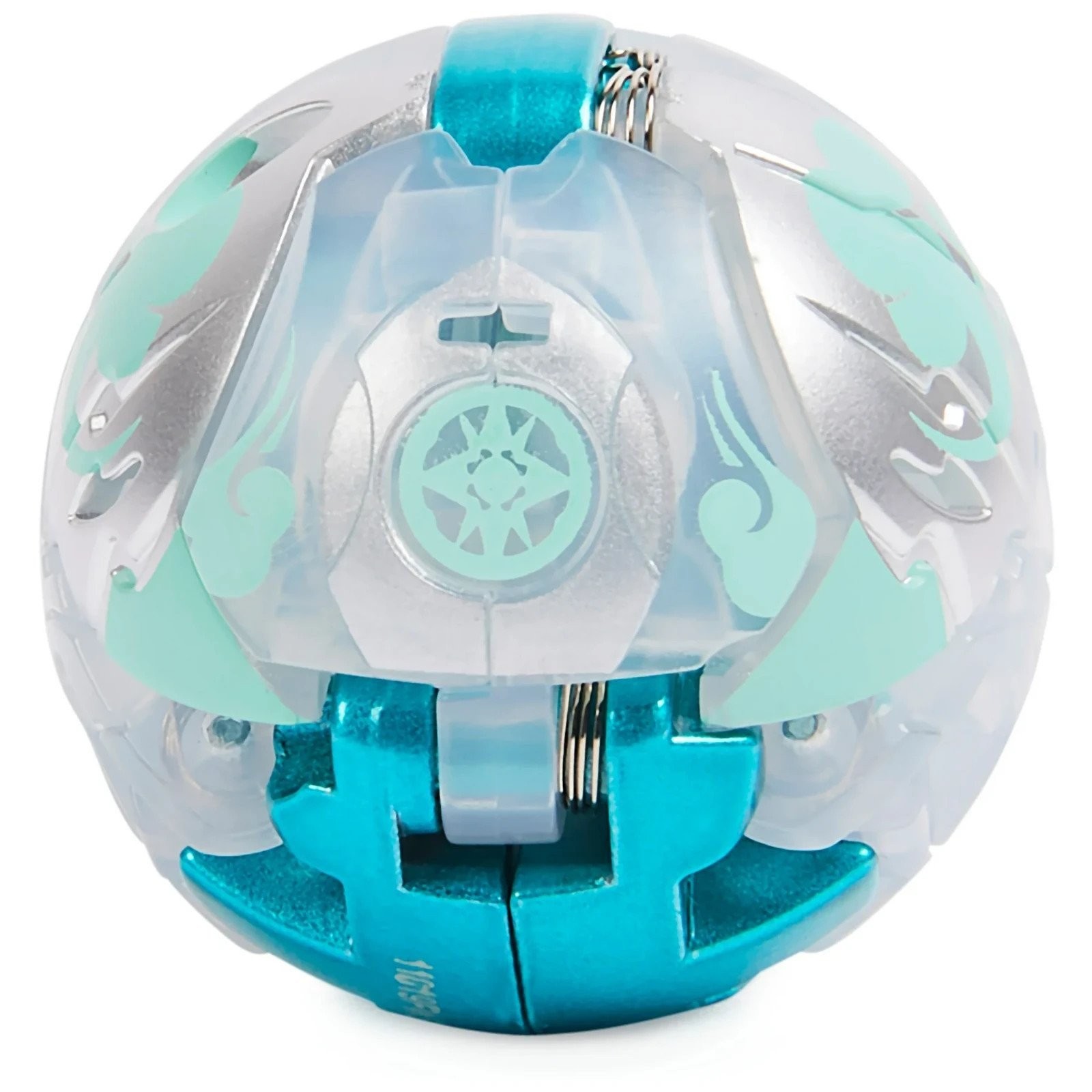 Bakugan Evolutions Platinum Colossus (White) with Trading Cards
