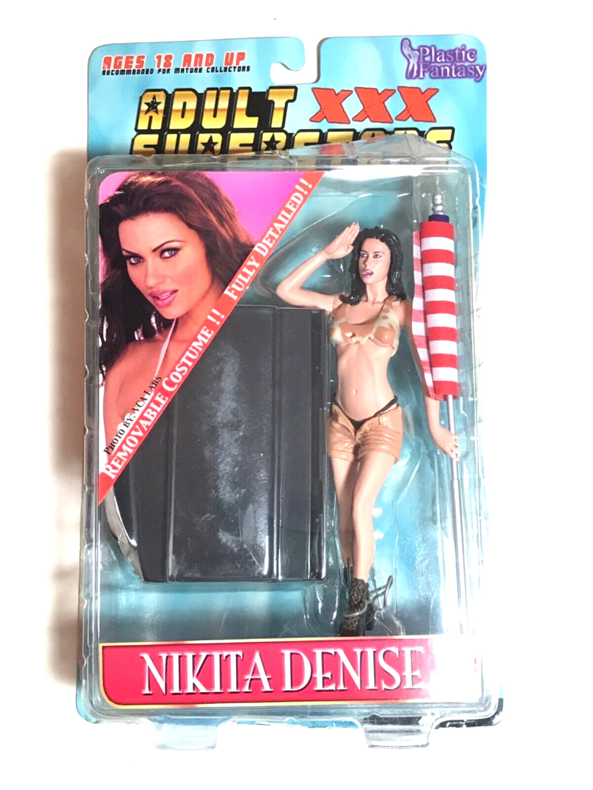NIKITA DENISE Adult XXX Superstar 7&Prime; Action Figure PLASTIC FANTASY Toys VIVID