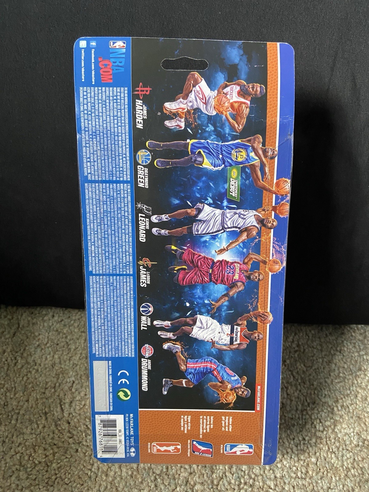 NBA Mcfarlane ONLY 250 made Lebron James Figure Series 31 Cleveland Cavaliers