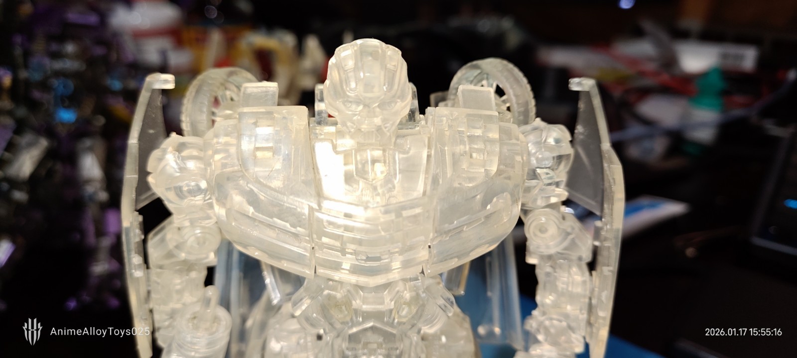 Transformers Bumblebee Transparent clear version ROTF Deluxe Class USAship