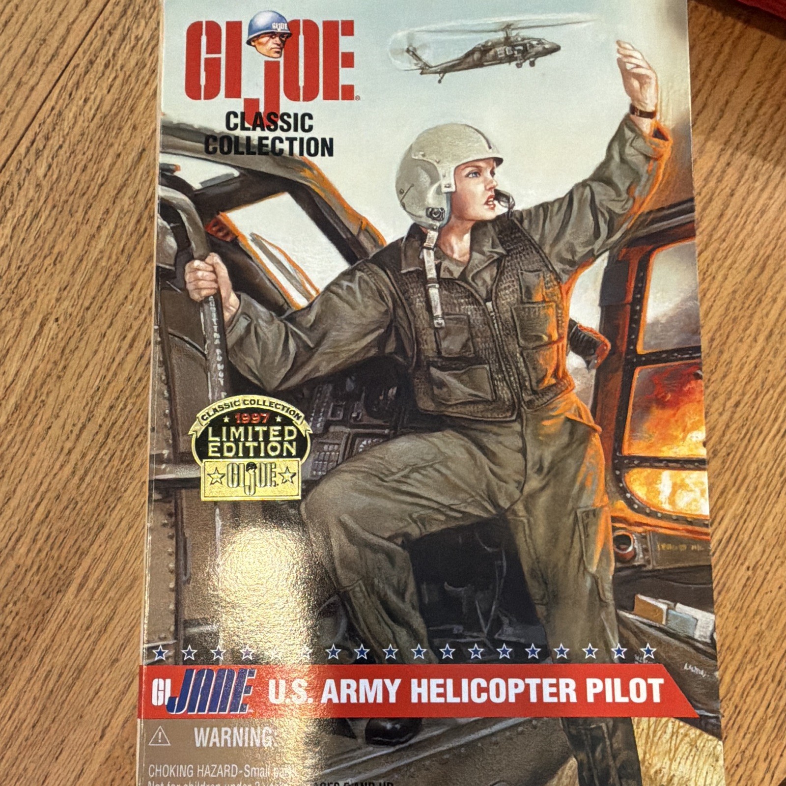 G.I. Joe Classic Collection Limited Edition Helicopter Pilot Action Figure 1997