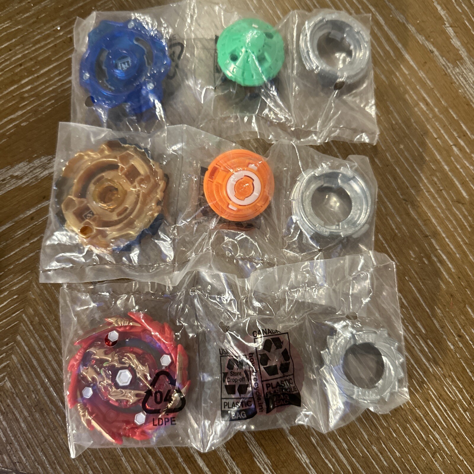 3 Pack Beyblade Burst Rise Hypersphere Battle Hunters Competitive Tops NIB