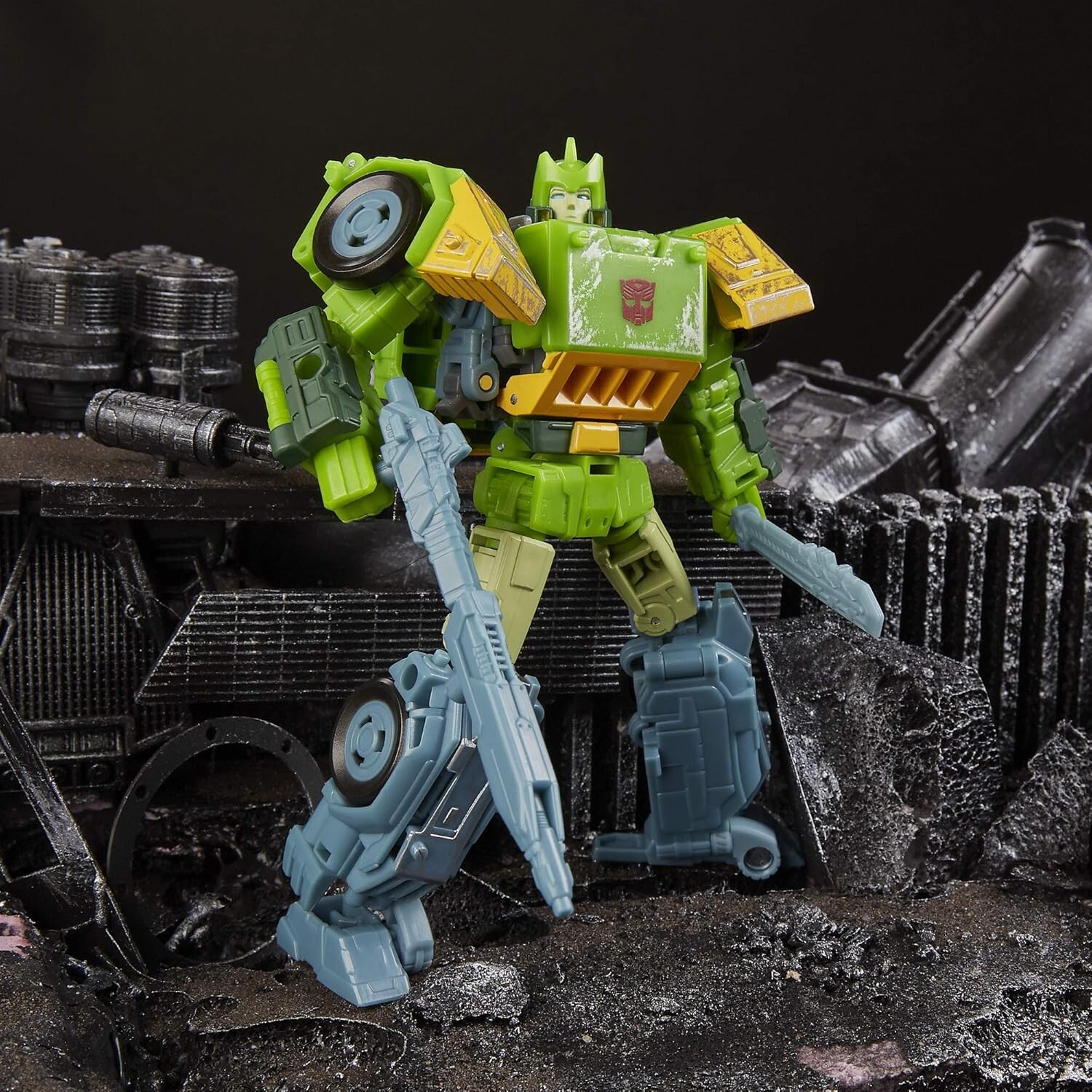Transformers Voyager Class Autobot Springer Action Figure – Customizable Weapons