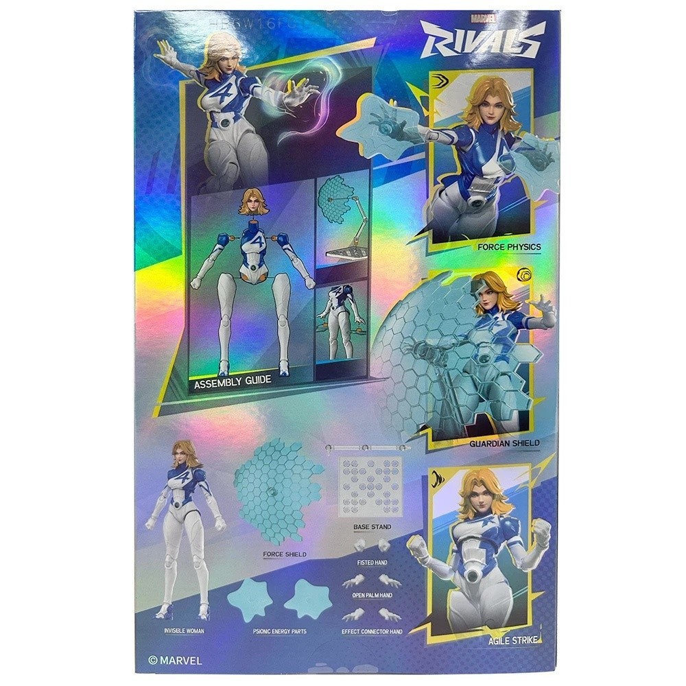 BLOKEES MARVEL RIVALS CHAMPION CLASS INVISIBLE WOMAN MODEL LK53238