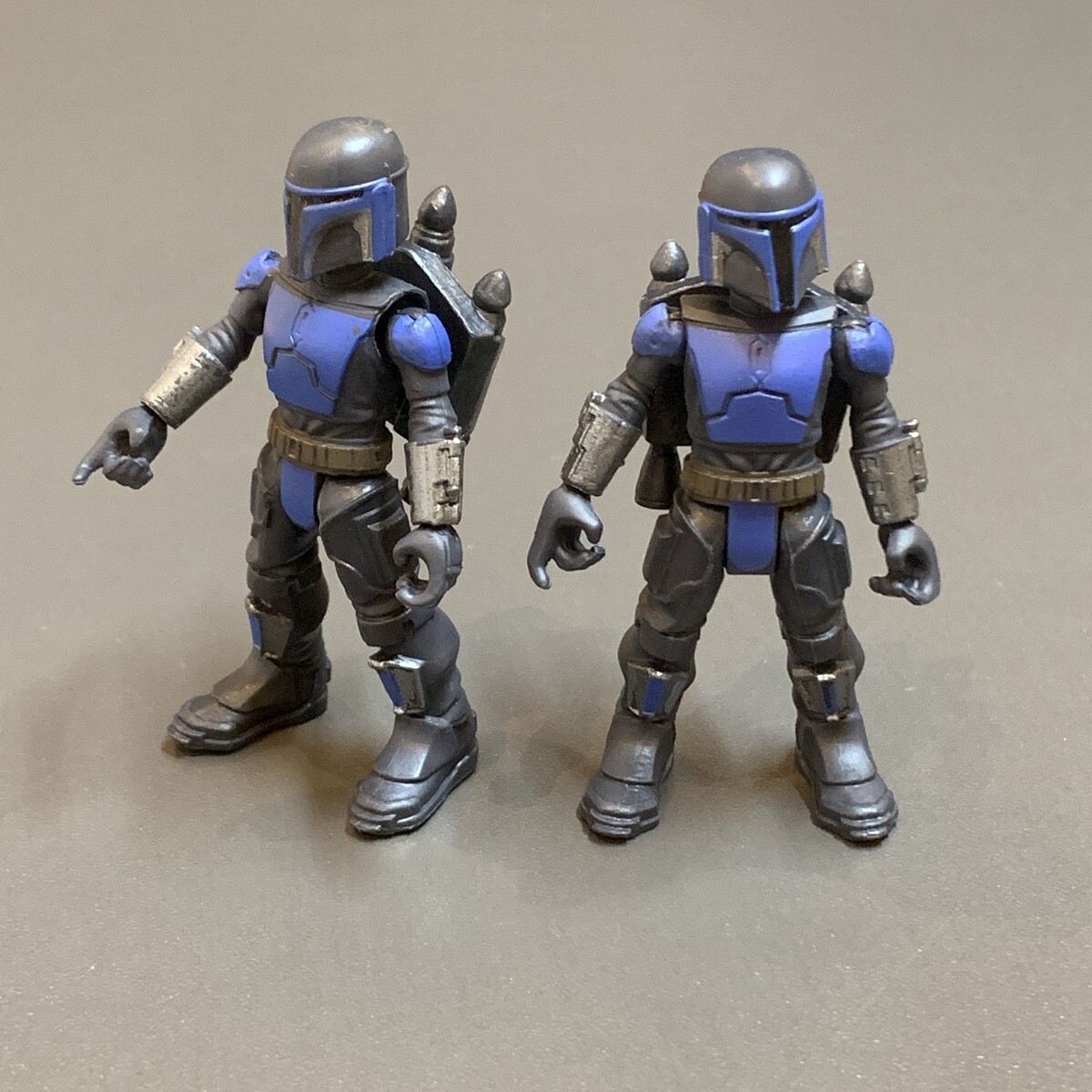 2PCS Rare 2.75 » Star Wars action Figures Bounty Hunter Boba Fett & BackPack #p