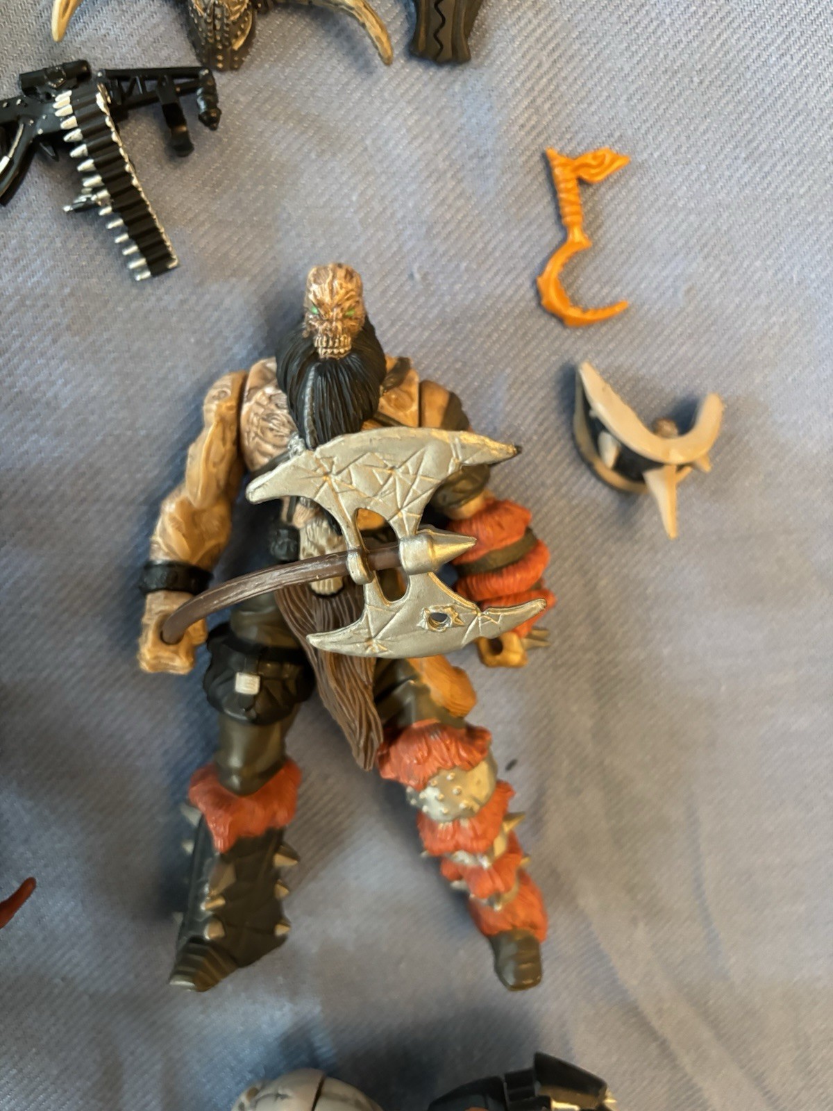 Spawn Action Figure Lot Todd Mcfarlane, Incomplete With Accessories