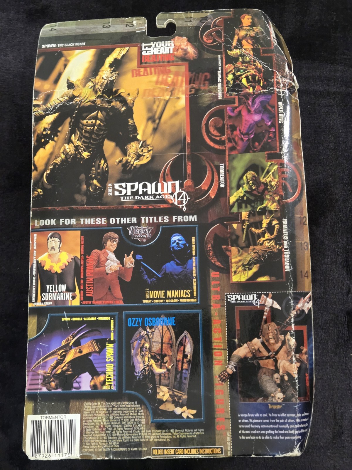 Spawn The Dark Ages Tormentor Series 14 McFarlane Toys Sealed Action Figure