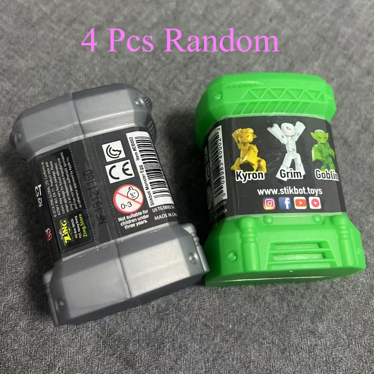 Mystery Box Stikbot Monsters Poseable Monster Collectible Figure