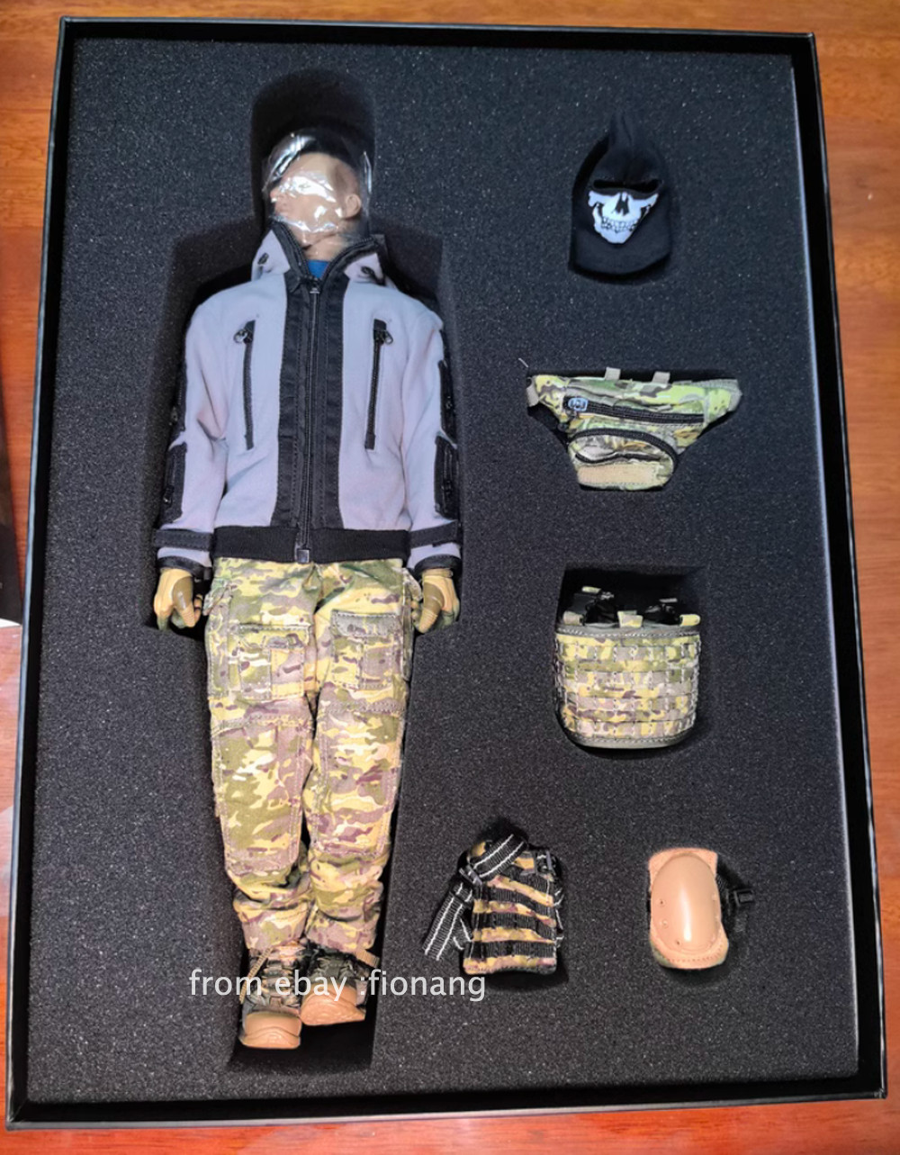 FLAGSET 1/6 Handheld Soldier Model Apocalypse War Series 73033 Death Squad Ghost