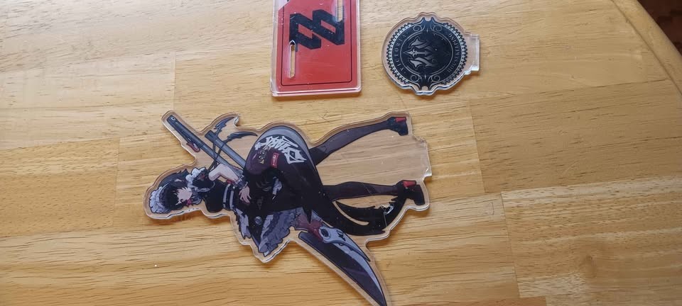 Ellen Joe from the game Zenless Zone Zero acrylic figure