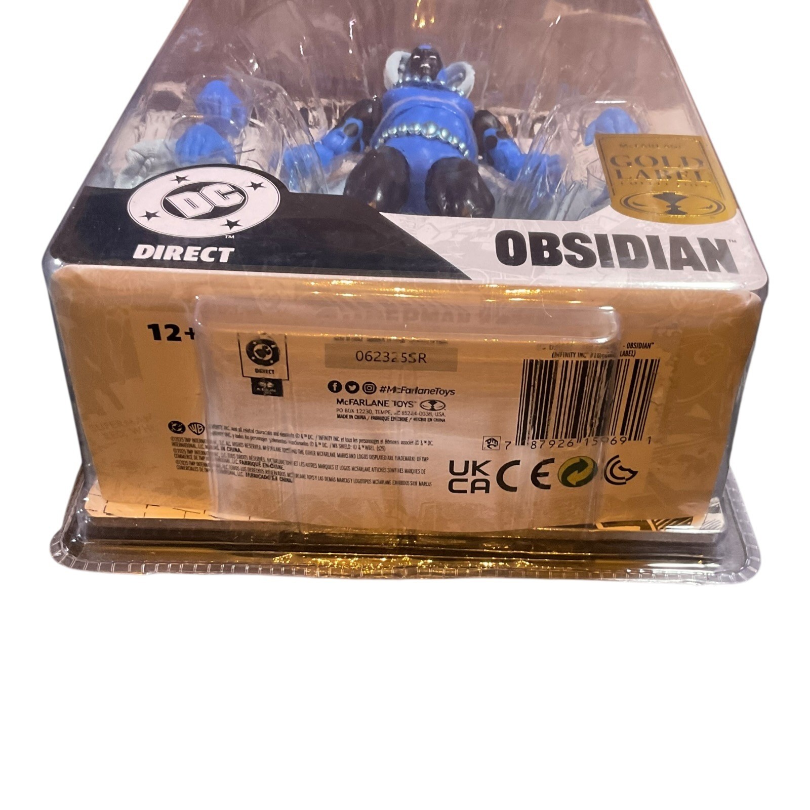 McFarlane DC Direct Gold Label Obsidian Action Figure Infinity Inc In Hand