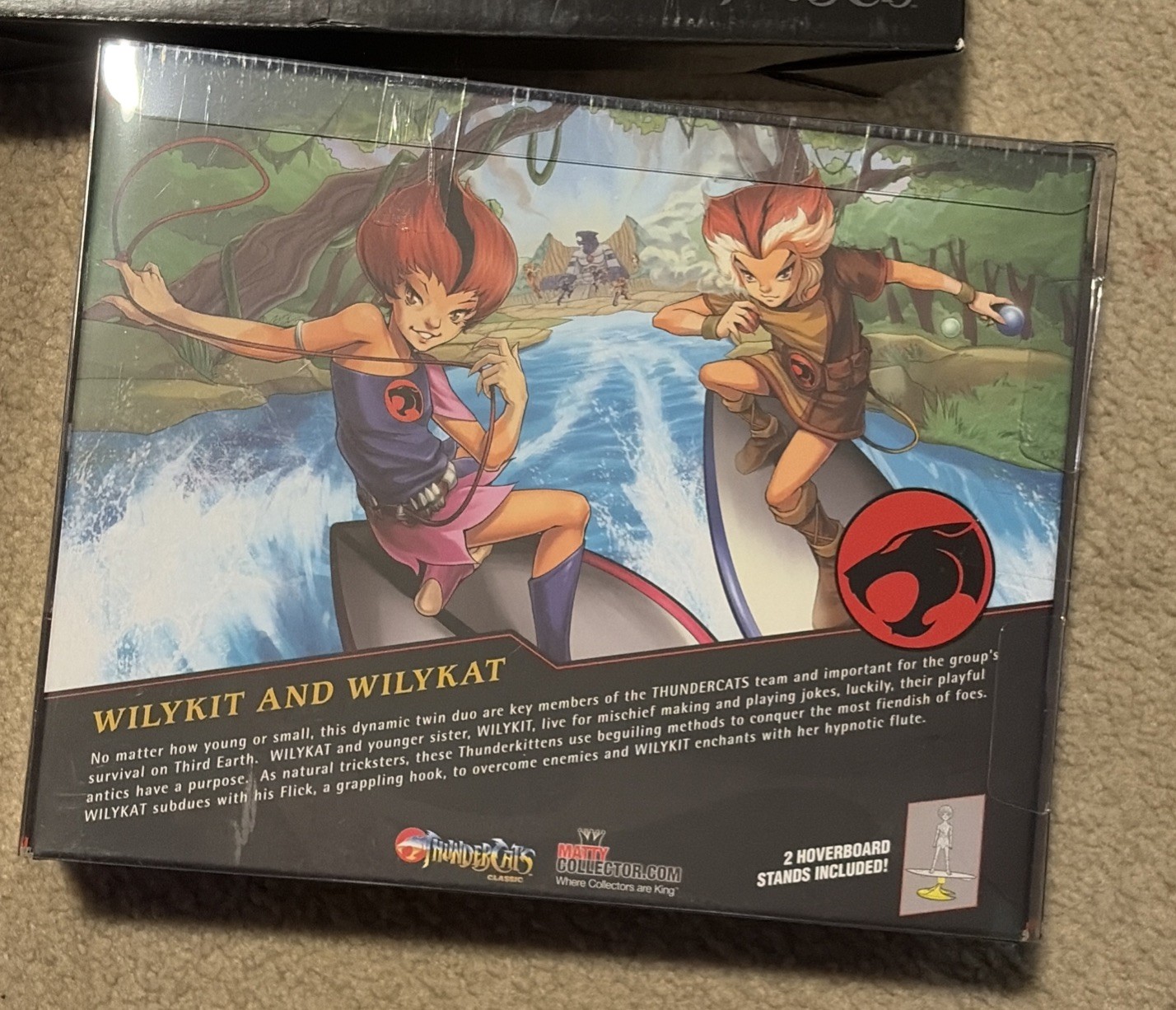 MATTEL Thundercats Classics Ultimates Wilykit Wilykat 2 pack 2016 SDCC Rare NEW