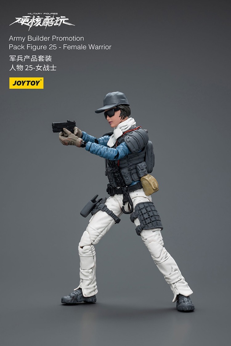 JOYTOY JT1712 1:18th Army Builder Promotion Pack Figure 25 Female Warrior Model
