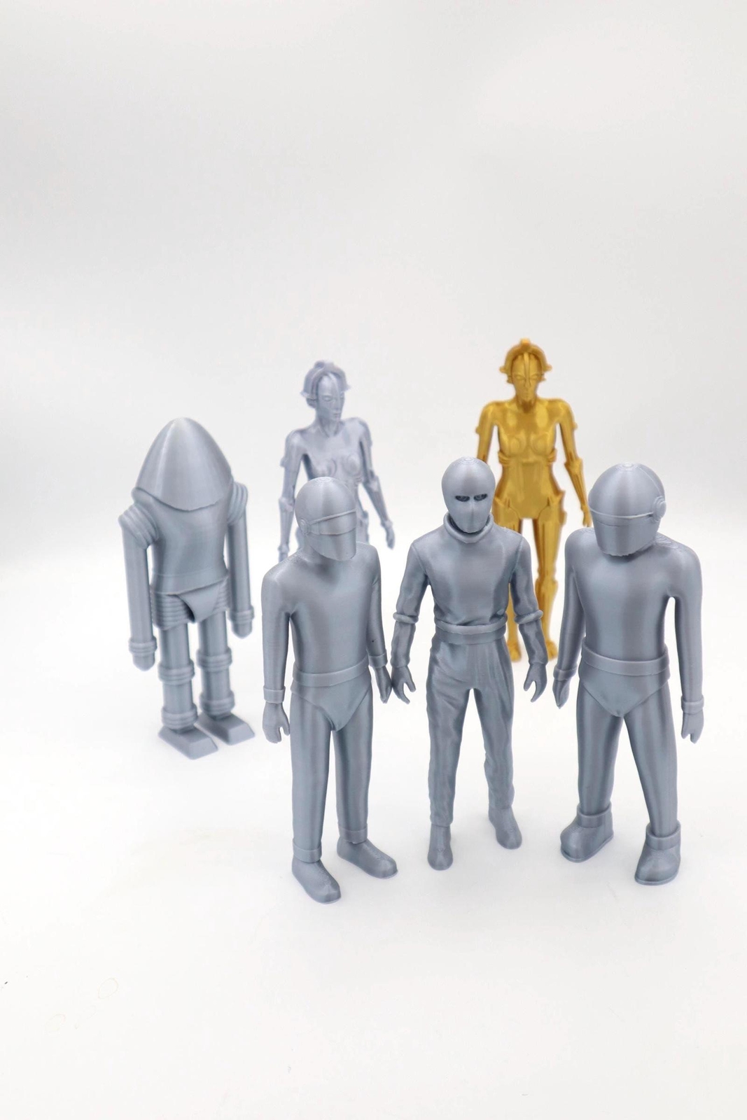 Gort Klaatu Sci-Fi Figure Pack Collectible Set Futuristic Characters Unique