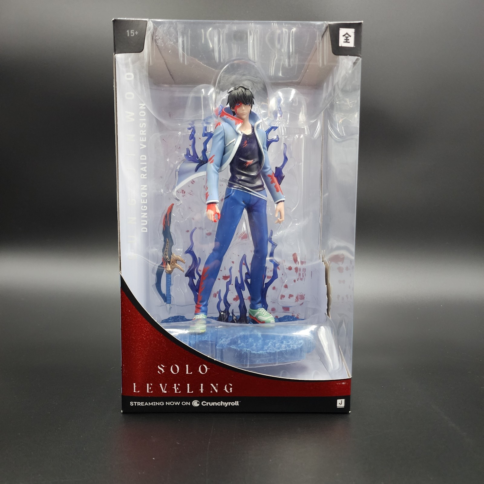 Solo Leveling Sung Jinwoo Dungeon Raid Version Jazwares Total Anime Figure New