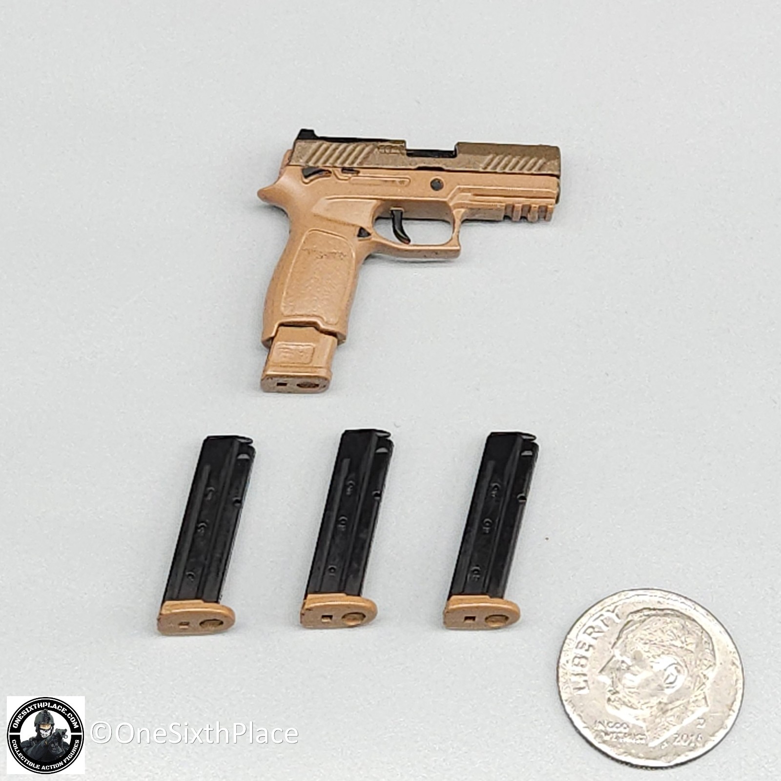 1:6 scale General&rsquo;s Armoury Bravo 7-1 Kill or Capture P320 Pistol