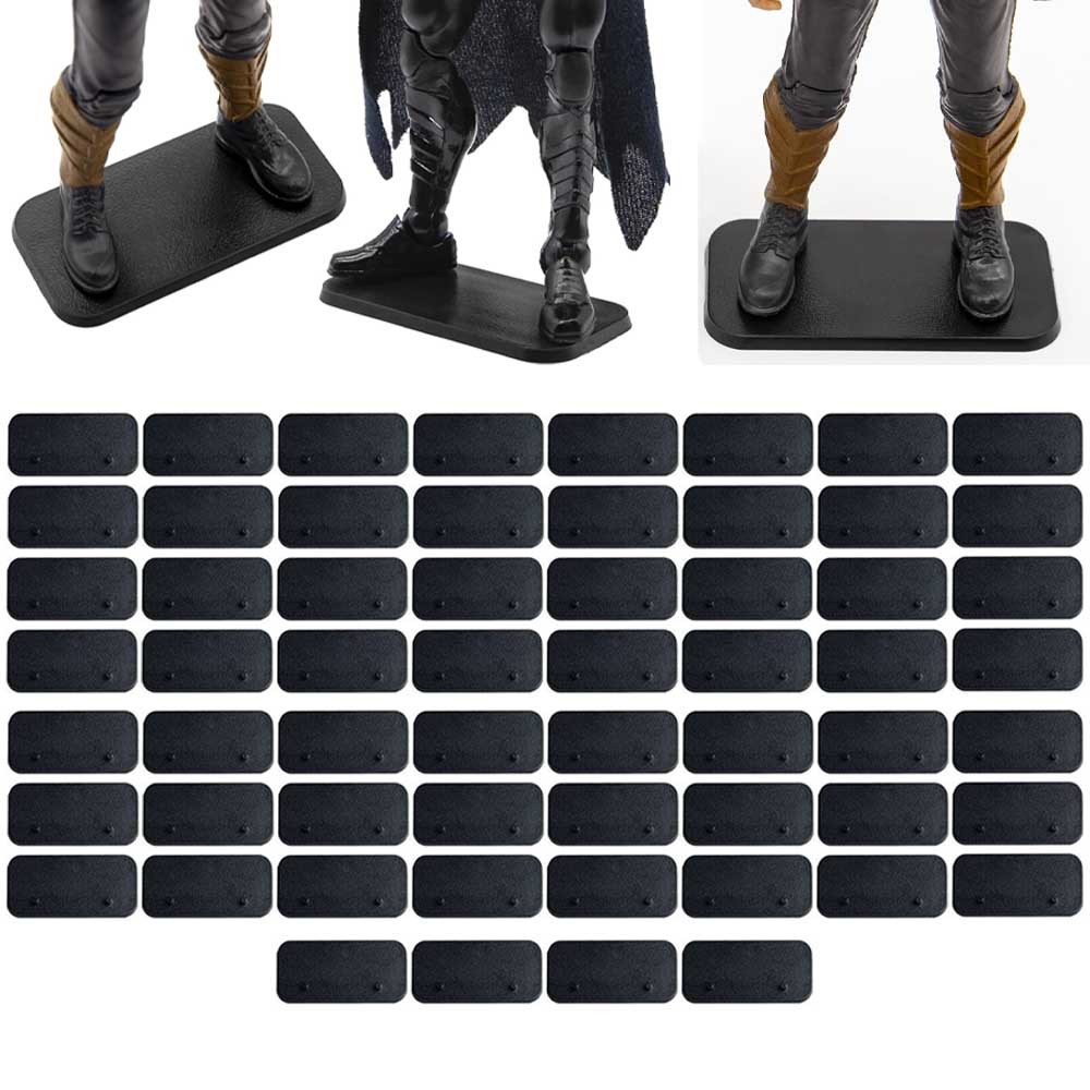 40PCS For 6&Prime; Action Figure DISPLAY STAND Action Figure Display Stand Base Holder