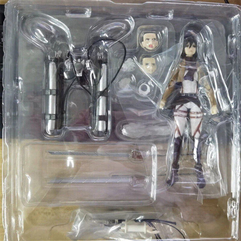 Attack On Titan Mikasa Ackerman Shingeki no Kyojin Figma 203 Action Figure Toys