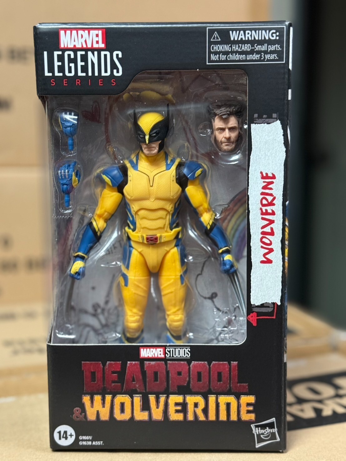 HASBRO MARVEL LEGENDS DEADPOOL & WOLVERINE – WOLVERINE 6&Prime; ACTION FIGURE