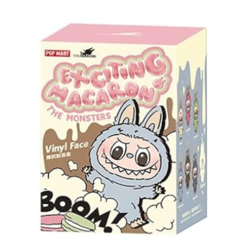 Collectible Toy Monster Series: Delicious Macaron Vinyl POP MART Single Box