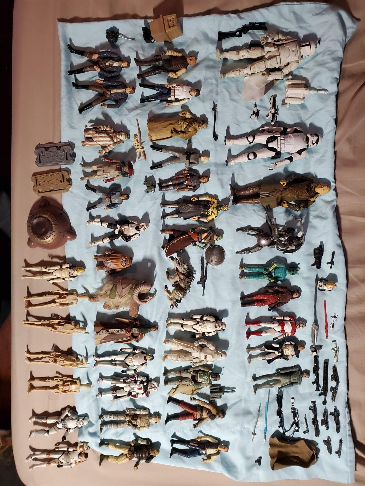 Lot Of Star Wars Action Figures and accessories, embo, Boba Fett and others