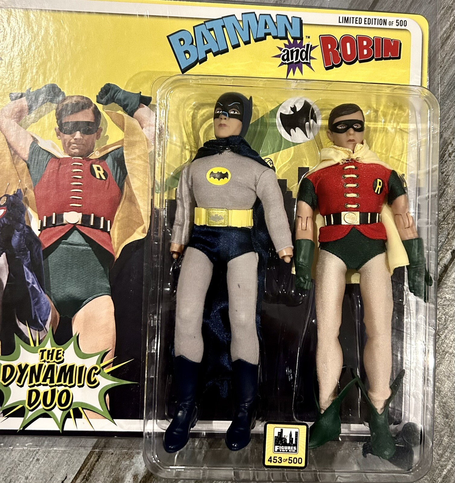 Classic TV Series Figures Toy Company Dynamic Duo Batman And Robin 453/500 NEW