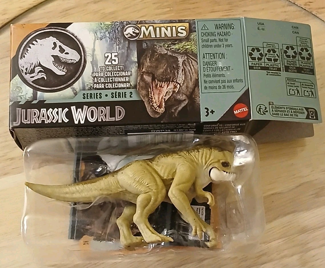 2026 Jurassic World Minis Series 2 – Distortus Rex/ D-Rex New Open Box