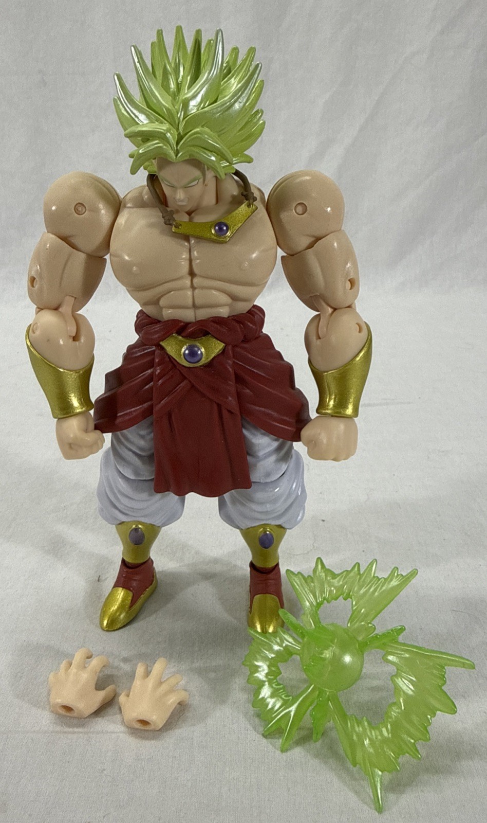 Dragon Ball Super Dragon Stars Broly Legendary Super Saiyan Figure Loose 7” MINT