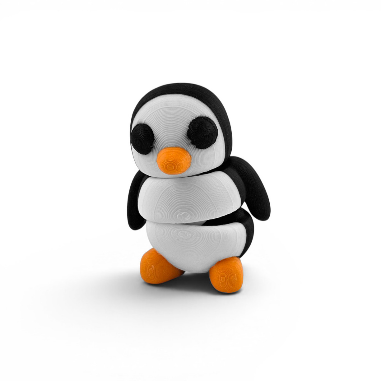 Articulated Mini Penguin Toy 1.6&Prime; USA Made, Arctic Fidget Animal