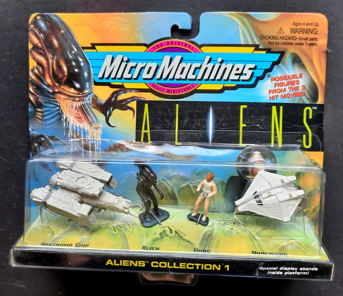 Micro Machines Aliens Collection 1 Set 1996 New Sealed Galoob Vintage