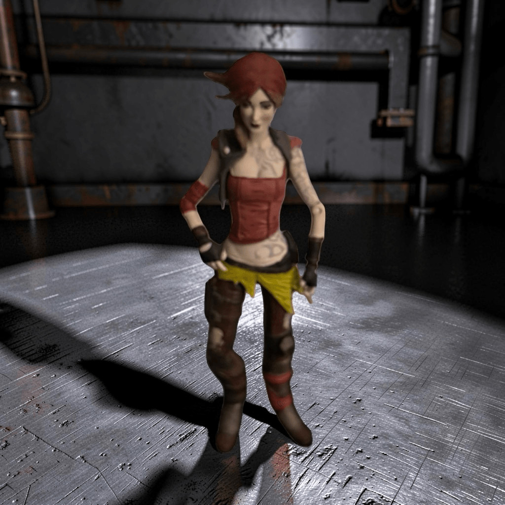 2019 McFarlane Toys Lilith (Firehawk) Borderlands Articulated Action Figure A51