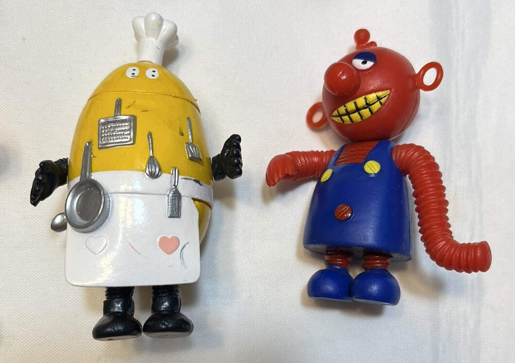 Vintage 1998 ROBOCON & Friends Complete GASHAPON Lot Bandai Japan y2k Banpresto
