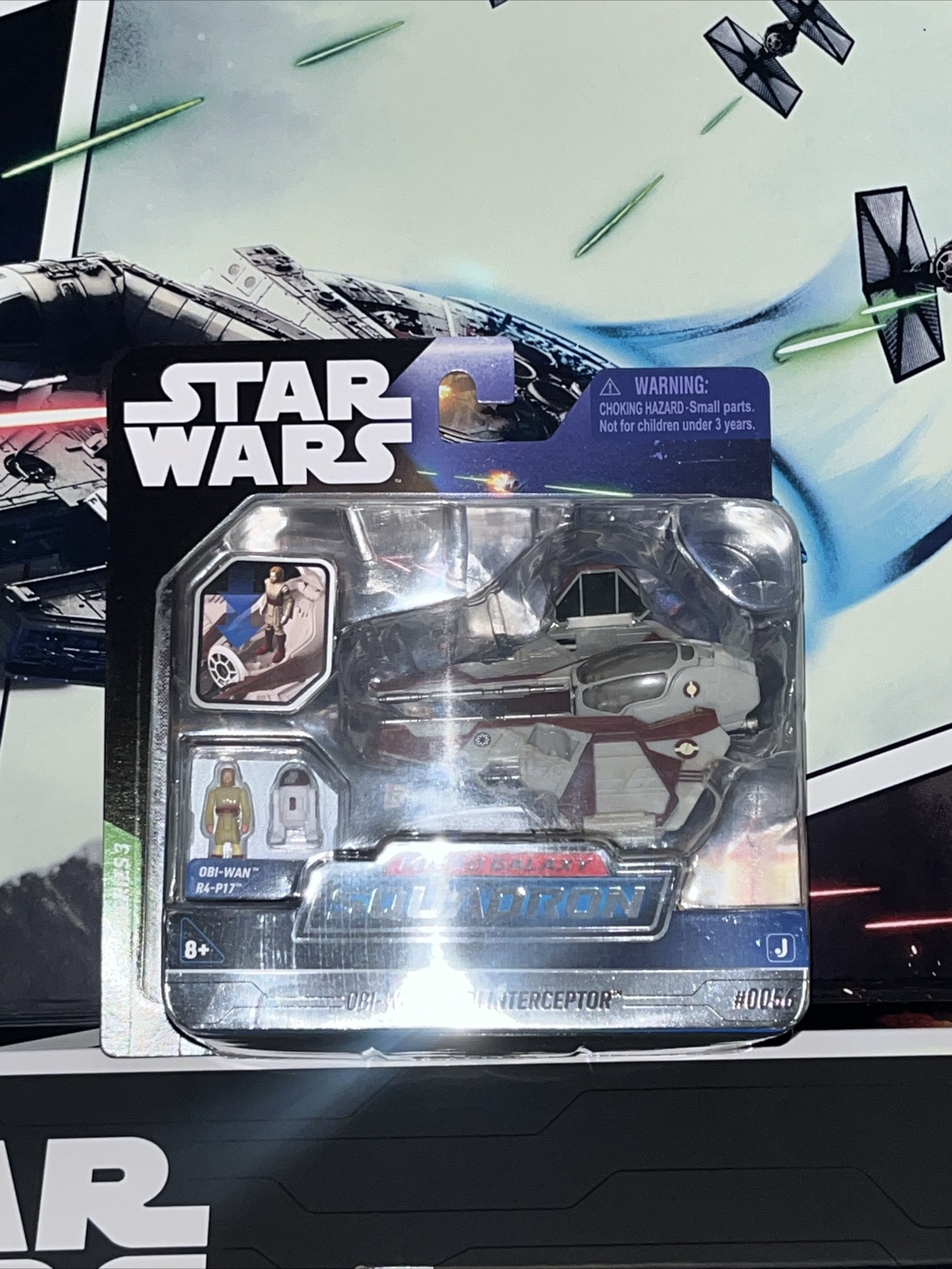 Star Wars Micro Galaxy Squadron Series 3 Obi-WAN’s Jedi Interceptor #0056
