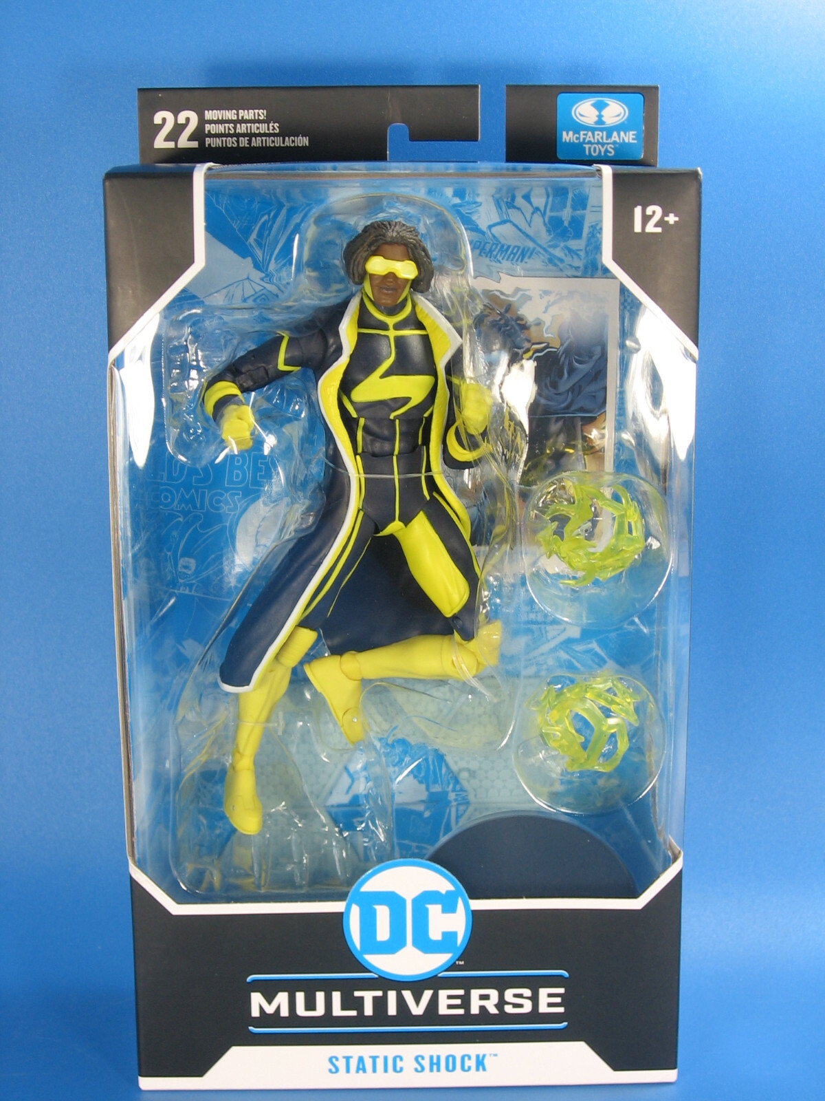 Static Shock 7&Prime; Action Figure 2022 DC New 52 Multiverse McFarlane Toys MIB