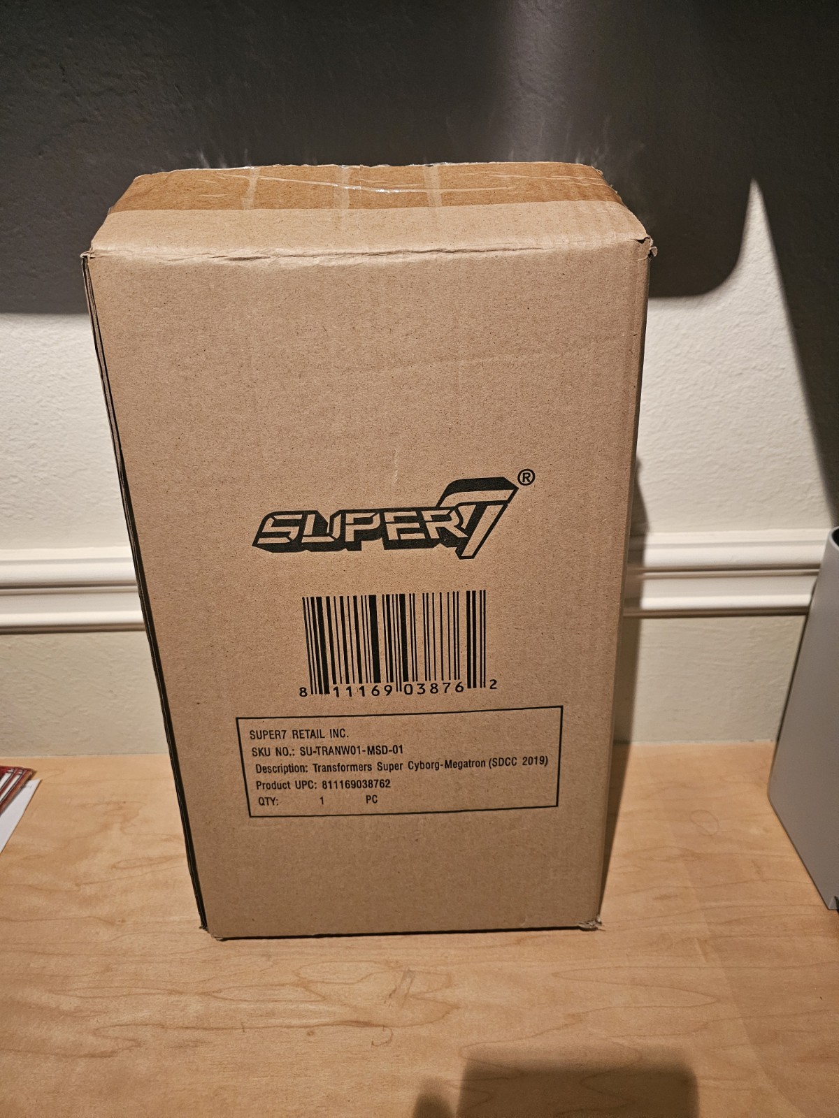 SDCC 2019 Super7 Exclusive Transformers Super Cyborg Megatron NIB