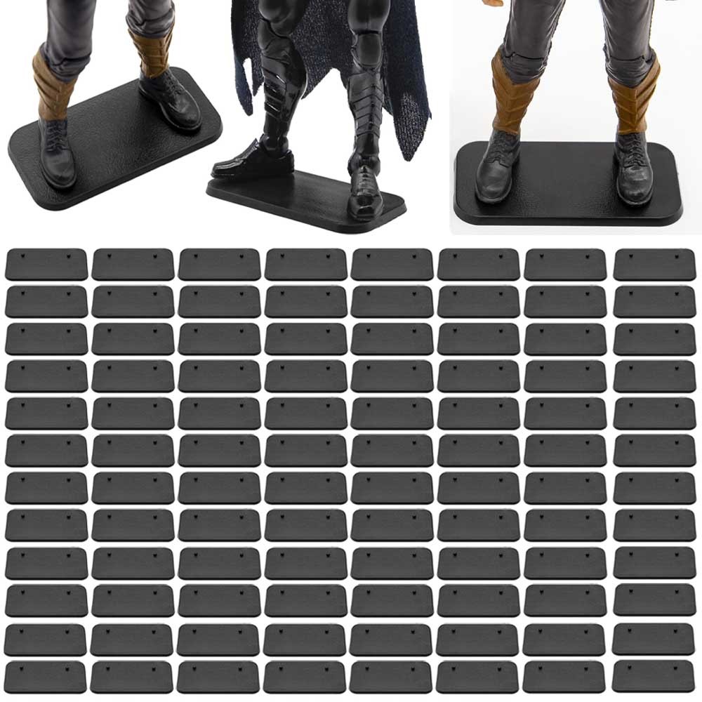40PCS For 6&Prime; Action Figure DISPLAY STAND Action Figure Display Stand Base Holder