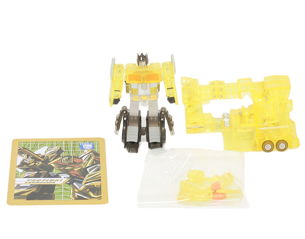 DR.Wu Customs DW-E23S TACTICAL COMMANDER Ultra Magnus Transparent Yellow Figure