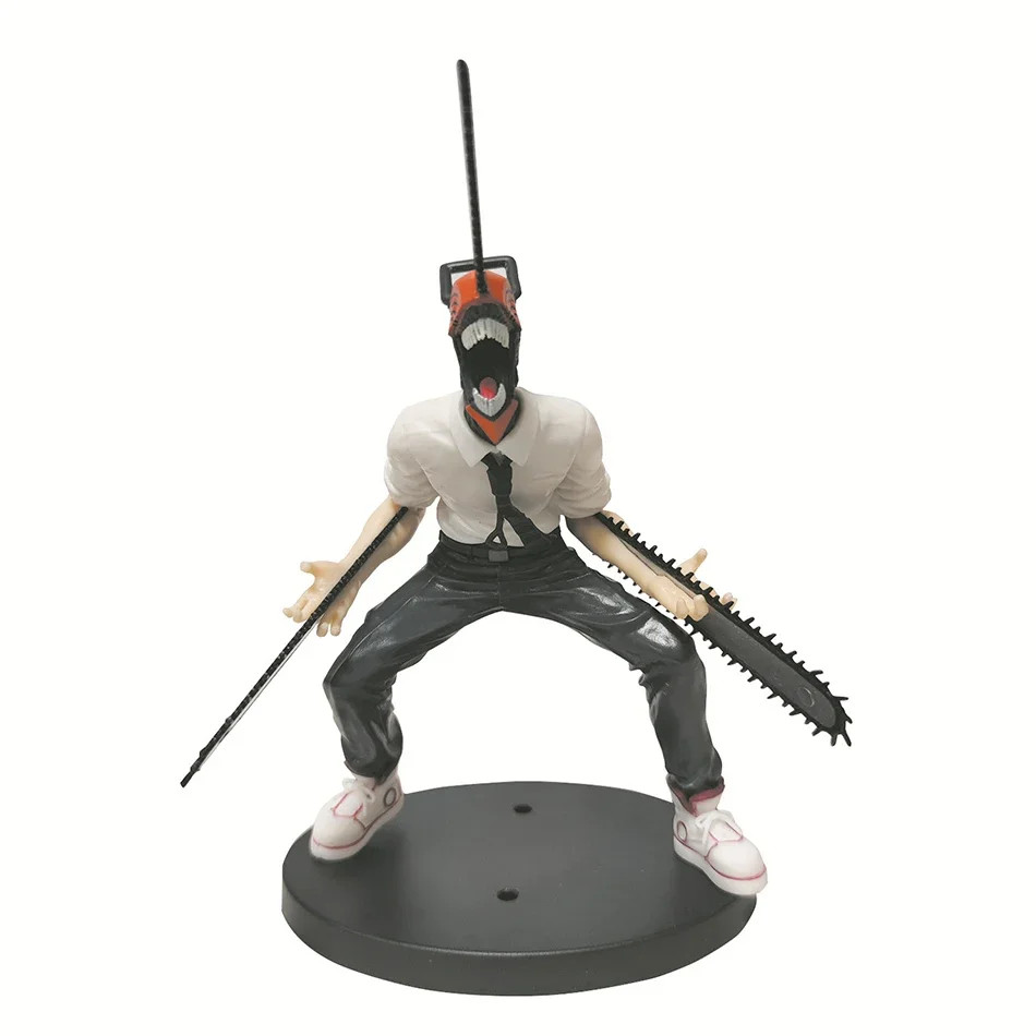 18cm Chainsaw Man Figure Denji Power PVC Action Figurine New Collectible Toy