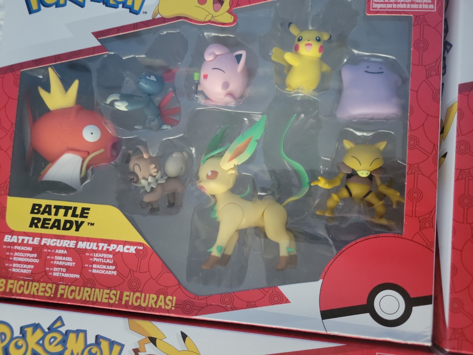 Pokemon Battle Ready! 8 Figure Battle Action Figure Multi-Pack Set Lot Of 4