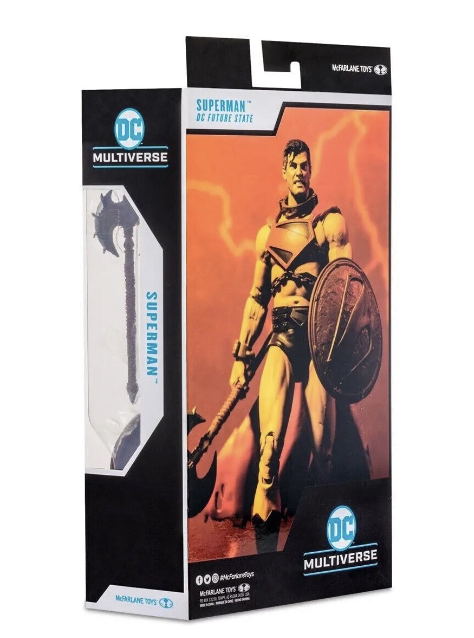 MCFARLANE DC MULTIVERSE FUTURE STATE SUPERMAN 7&Prime; ACTION FIGURE