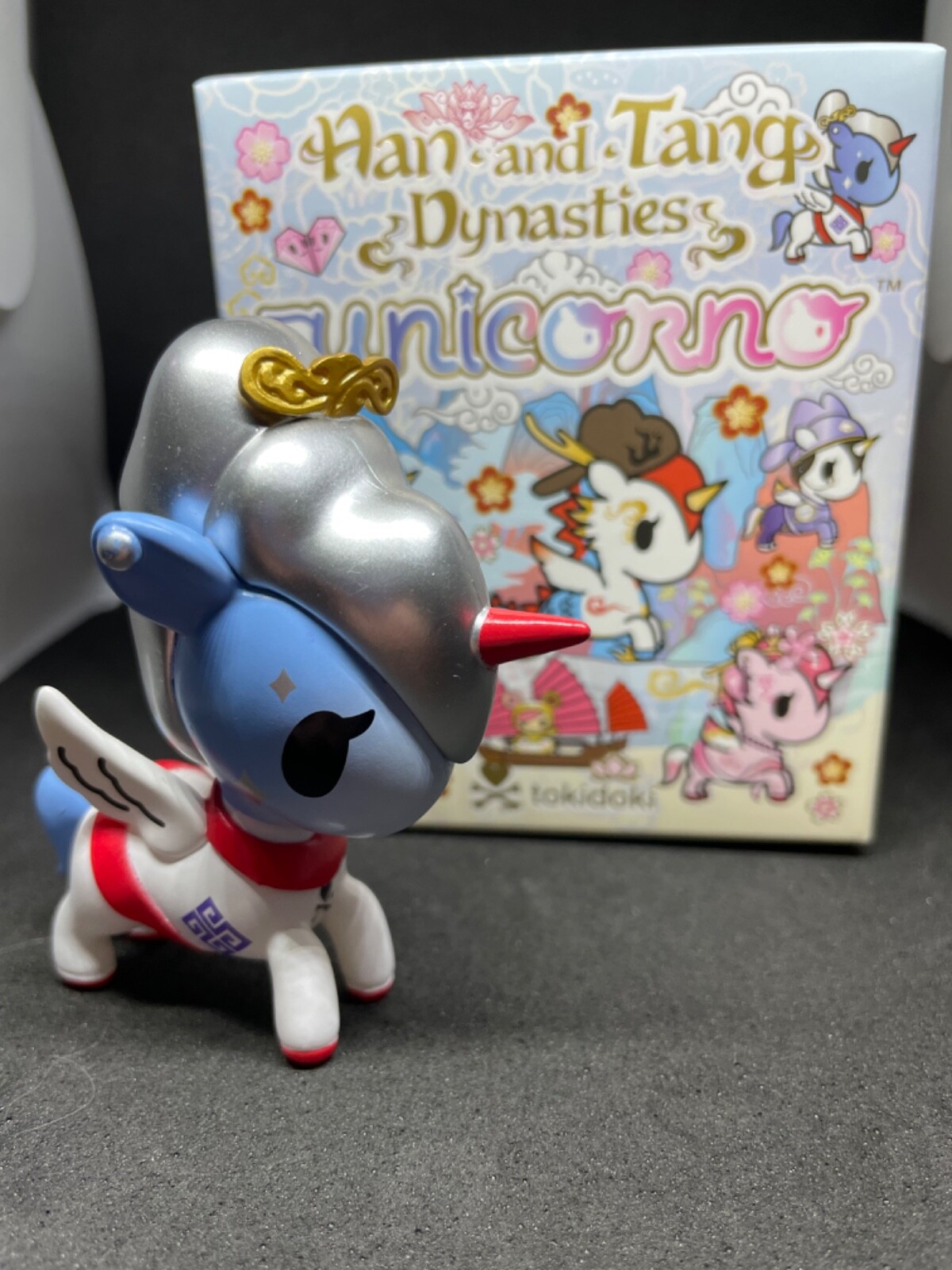 Tokidoki Unicorno Han and Tang Dynasties Wei Qing Pony Unicorn Figure Art