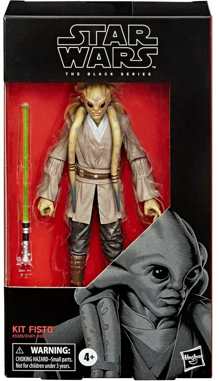 STAR WARS BLACK SERIES ATTACK OF THE CLONES 6-INCH KIT FISTO ACTION FIGURE