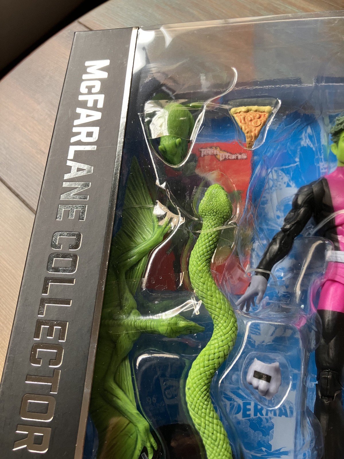 McFarlane DC Multiverse SDCC BEAST BOY PLATINUM 7&Prime; Action Figure TEEN TITANS GO!