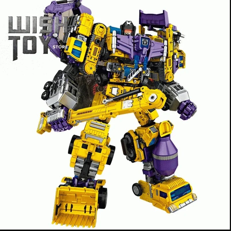 6 IN 1 Devastator 17 » NBK Transformation combination Action Figure Robot Toy