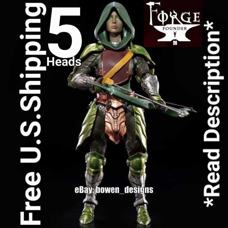 4H Mythic Legion Tactics War of the Aetherblade Deluxe Female ELF Builder Figure