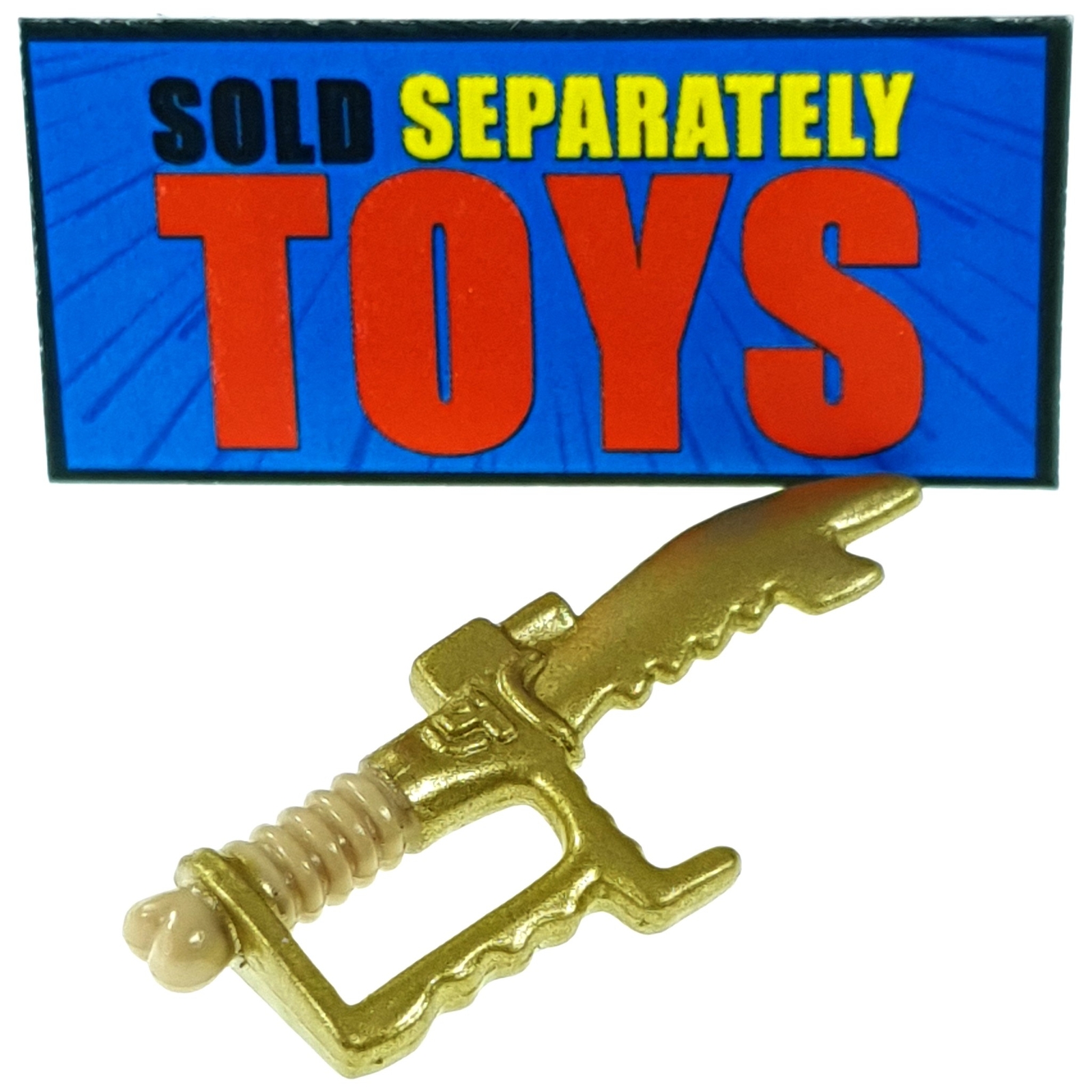 Skeleton Warriors Prince Lightstar CHRYSBLADE KNIFE dagger gold weapon accessory