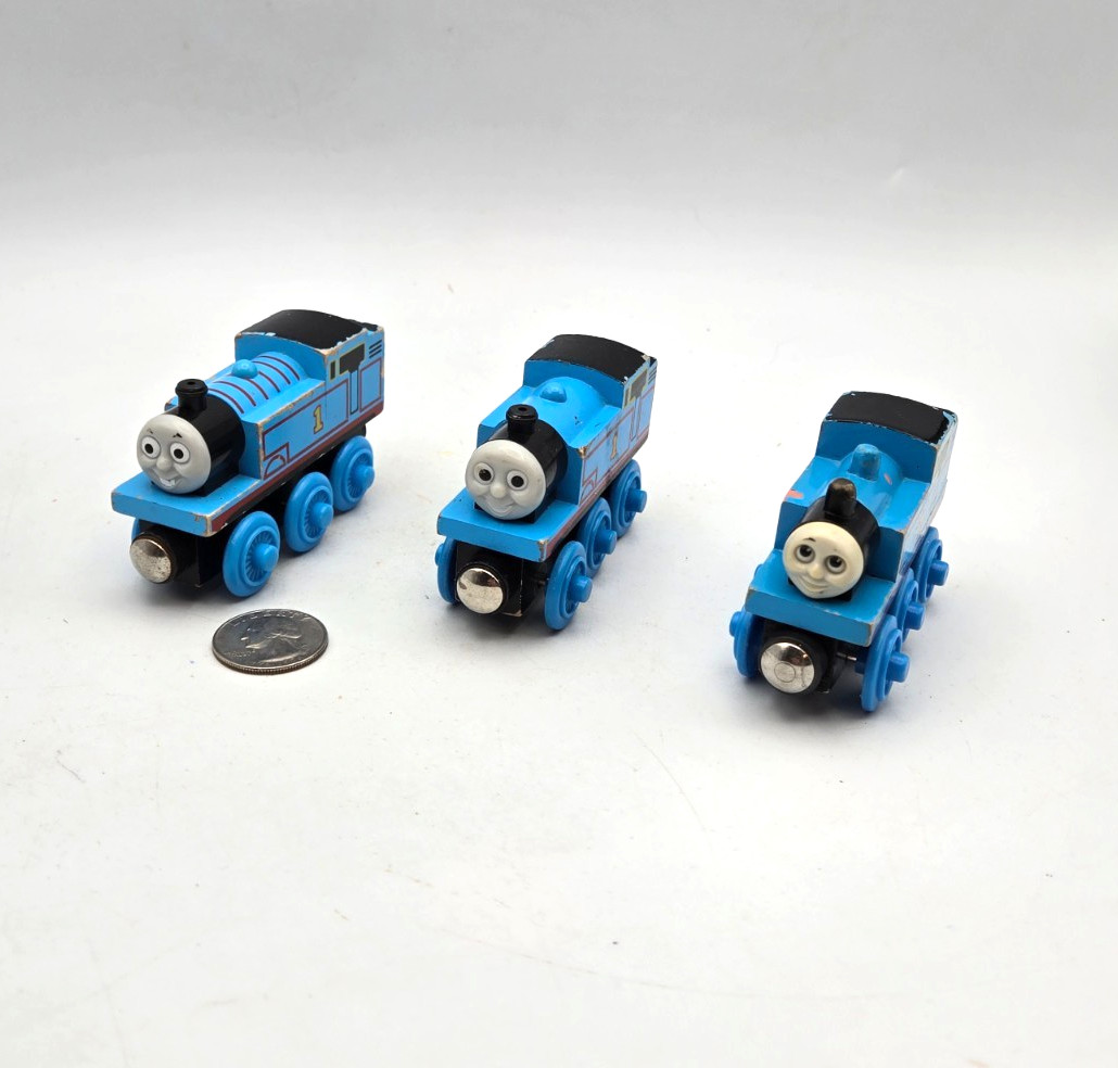 Thomas & Friends Wooden Railway Train Tank Engine Lot x3 Versions